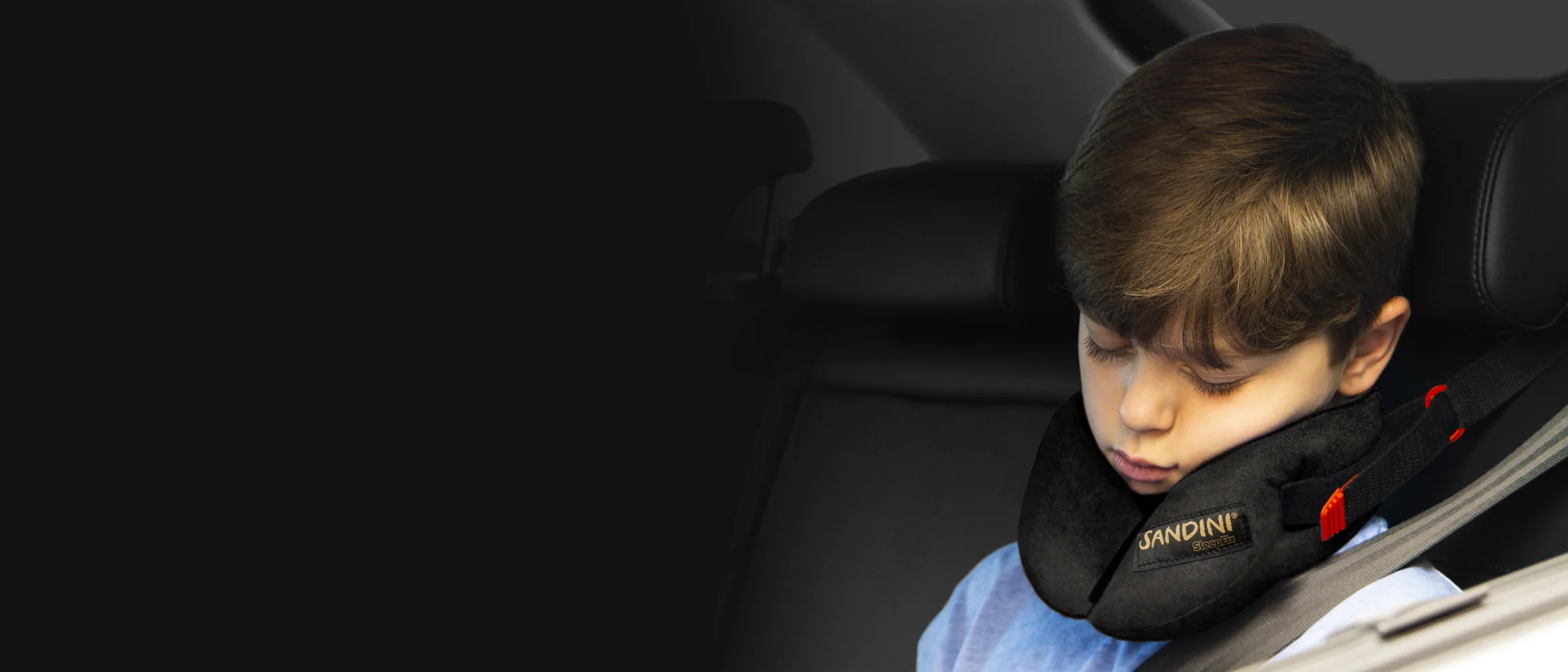 SANDINI SleepFix® Kids – Schlafkissen schwarz