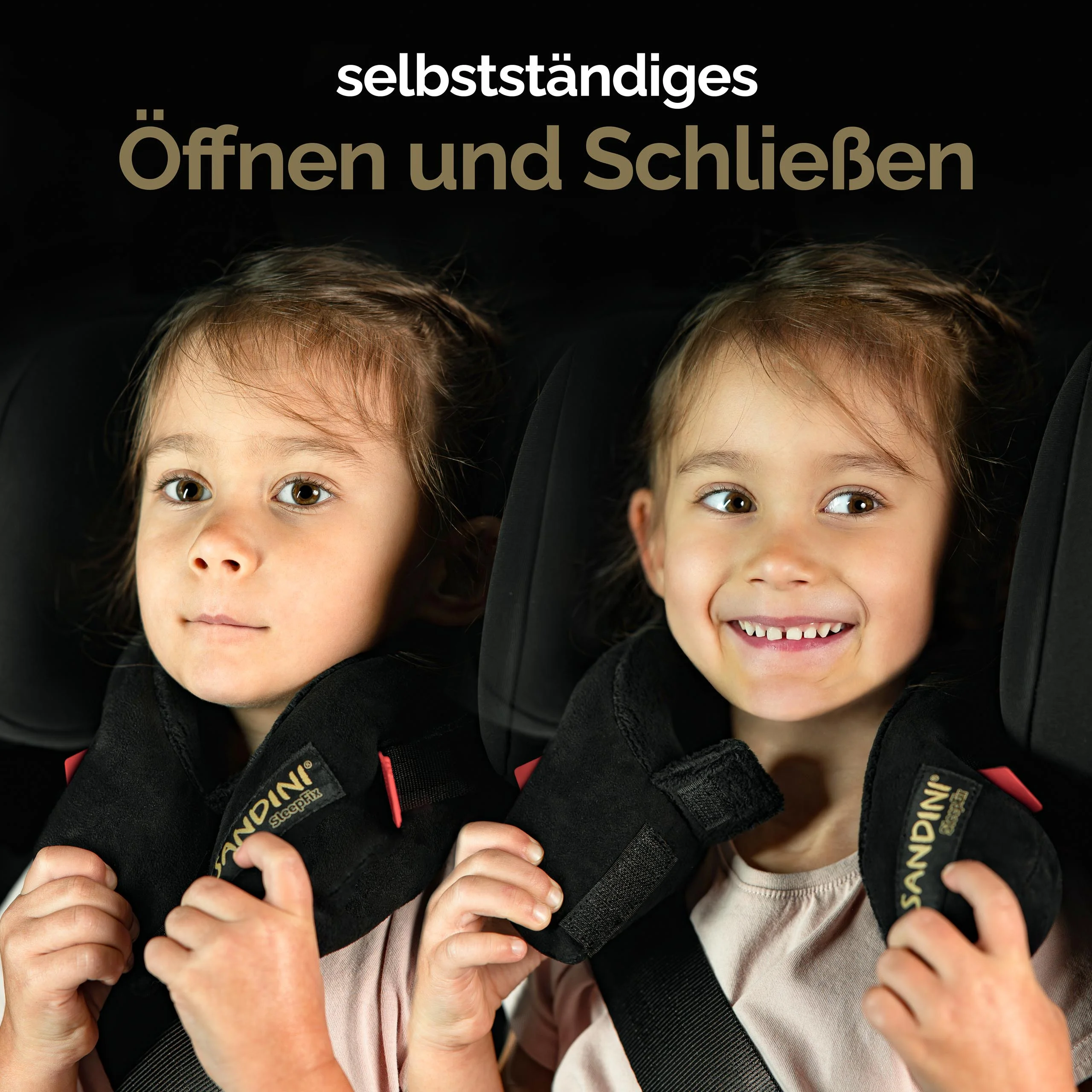 SleepFix® Kids am Fahrrad — öffnen und schließen