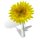 Car Vase - Gerbera yellow